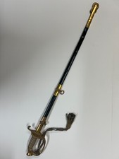 U.S. Navy M1852 Ceremonial  Sword engraved John L. Sullivan and Scabbard