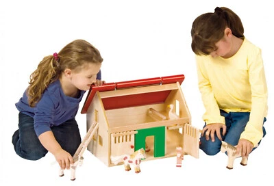 NEMMER Reitstall Stall Gebäude Pferdestall Rollenspiel Scheune Made in Germany