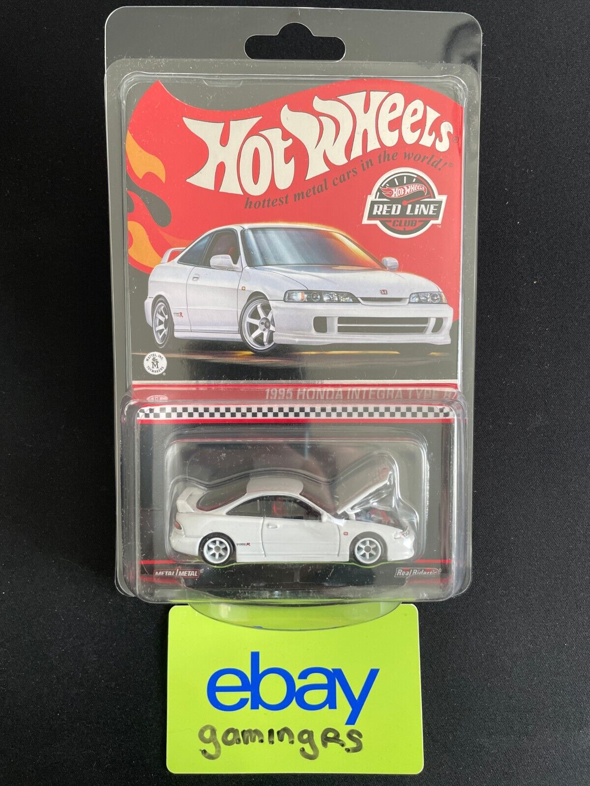 Hot Wheels 2023 RLC Exclusive 1995 Honda Integra Type-R White ⭐️SHIPS NOW⭐️