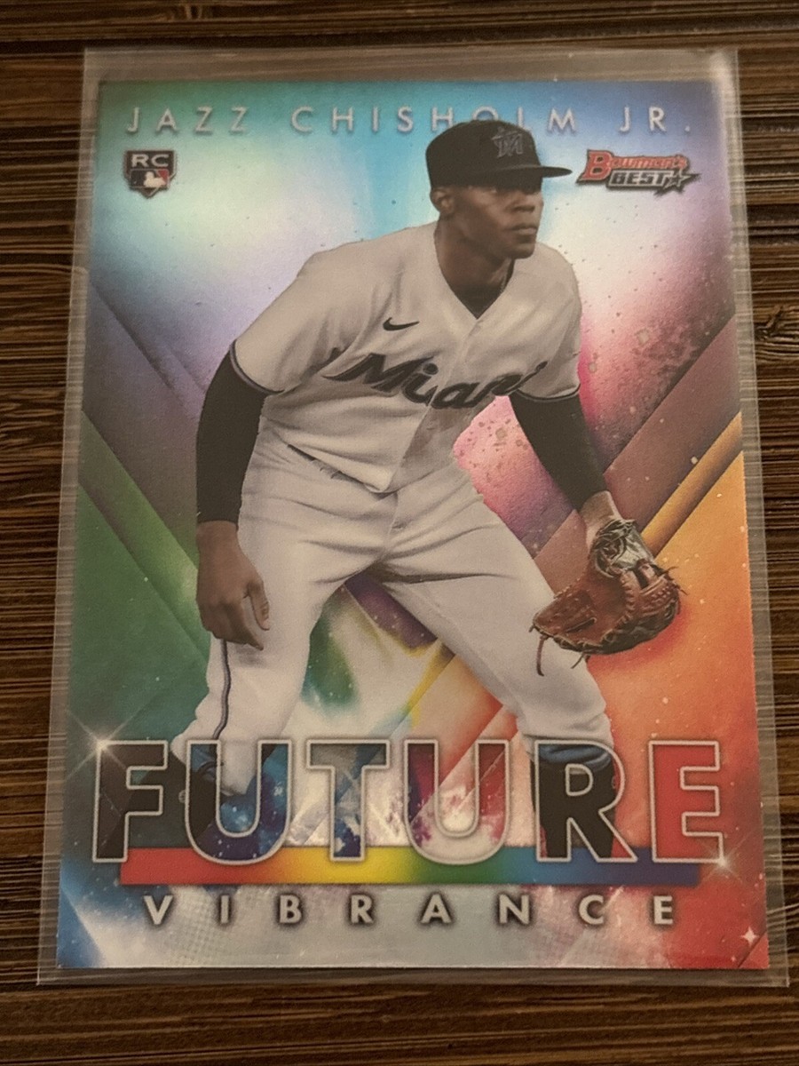 2021 Bowmans Best Future Vibrance Jazz Chisholm Jr RC #BFV-10