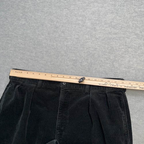 De Colección Polo Ralph Lauren Pantalones Para Hombres 36x31 Negro Andrew Pana Pantalón Ancho Gale - Imagen 8 de 11