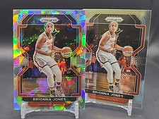 Brionna Jones - 2022 WNBA Prizm - Cracked Ice And Base #131 - Connecticut Sun