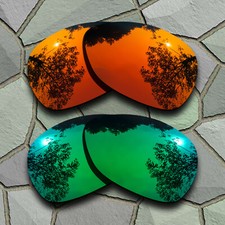 Red Orange Jade Green Polarized Lenses Replacement for-Spy Optic Dirty Mo