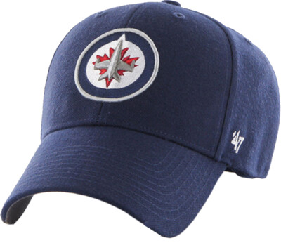 Forty Seven 47 Brand Winnipeg Jets MVP Curved Velcroback Cap Limited Edition