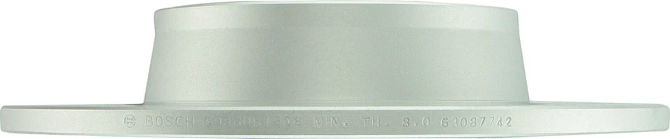 适用于 2015 - 2019 年大众高尔夫 SportWagen 博世 QuietCast 盘式制动转子后部 — 第 3/4 张图片