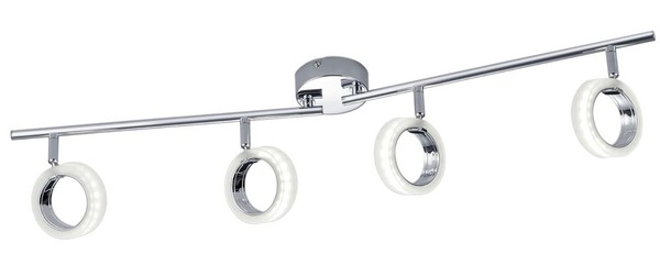 4Fl. Deckenleuchte Deckenlampe Spots Beweglich 14W 1480Lm-image