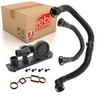 Crankcase Breather PCV Valve Kit Audi TT A3 TFSI VW Golf Gti MK5 MK6 Febi 107189