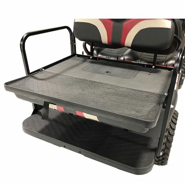 Club Car Precedent GTW Mach3 Rear Flip Seat Upgrade from the Madjax Genesis 150 