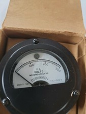 Burlington instrument co. Model 921 D.C. volt gauge 0-300 v D.C.