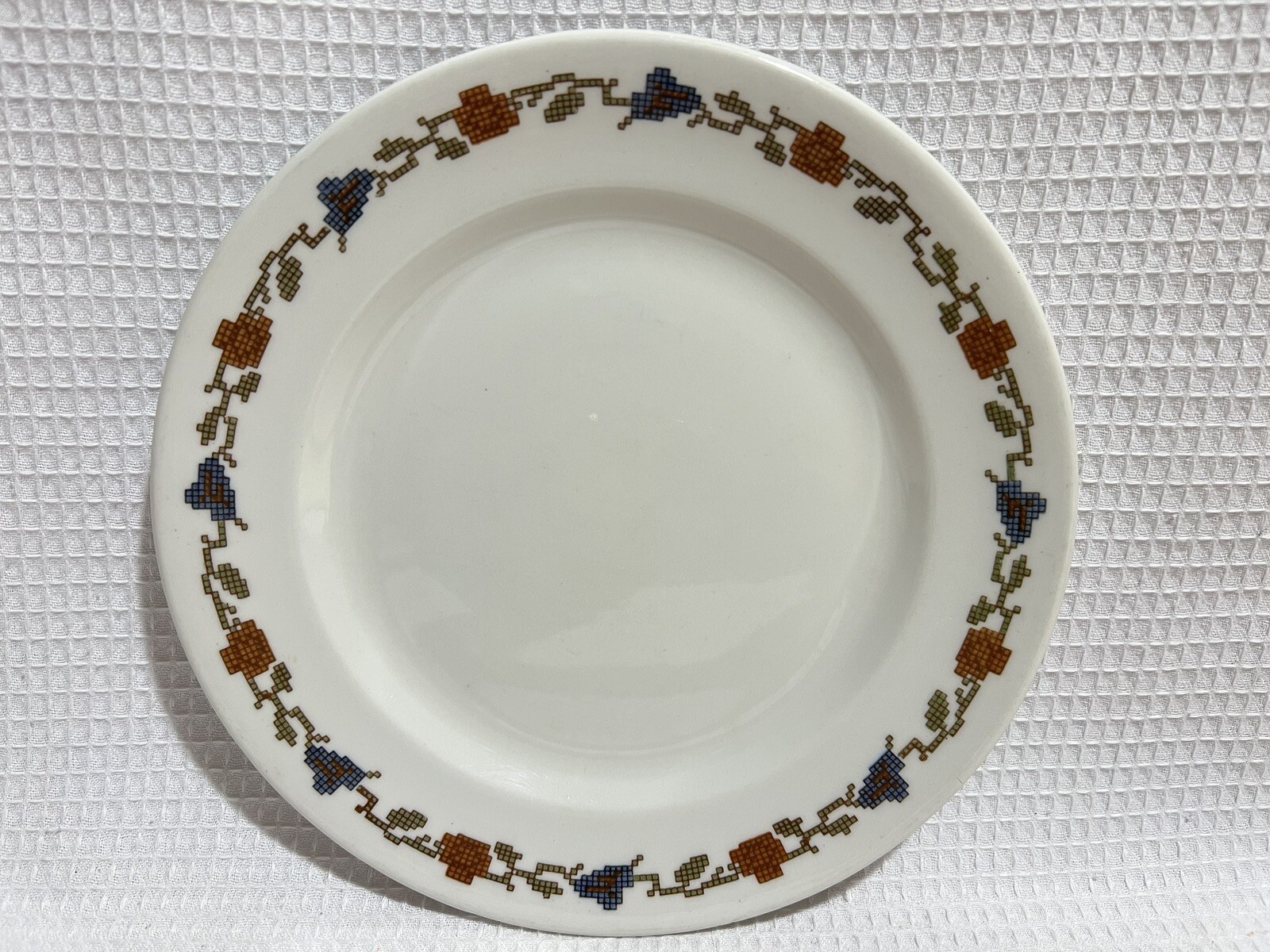 MAYER CHINA-Restaurant Ware-White/Sampler Style-Flowers & Leaves-8 ...