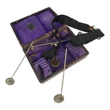 Antica Scatola Set Strumenti Chirurgici Fratelli Lollini Bologna Epoca 800 Rara