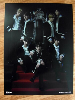 ENHYPEN - BORDER : DAY ONE (TYPE A) [ORIGINAL POSTER] K-POP
