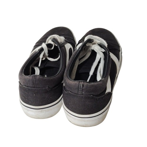 Time and Tru Memory Foam Black Sneaker Women Size 8 Lace Up - Picture 5 of 11