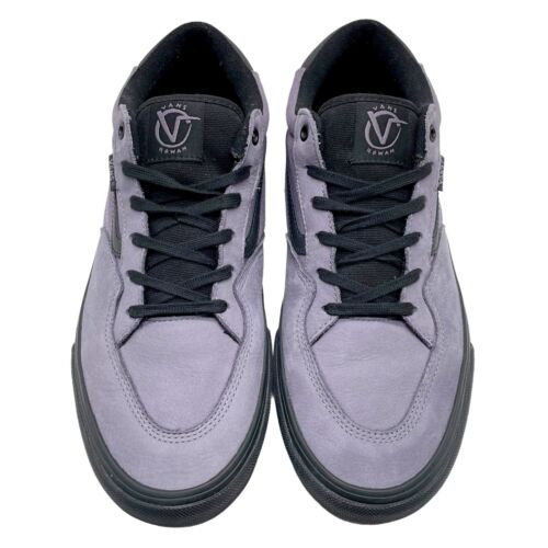Vans Rowan Hell Lila Schwarz Herren Leder Sneaker Größe 13 Skateboard Schuhe - Bild 5 von 11