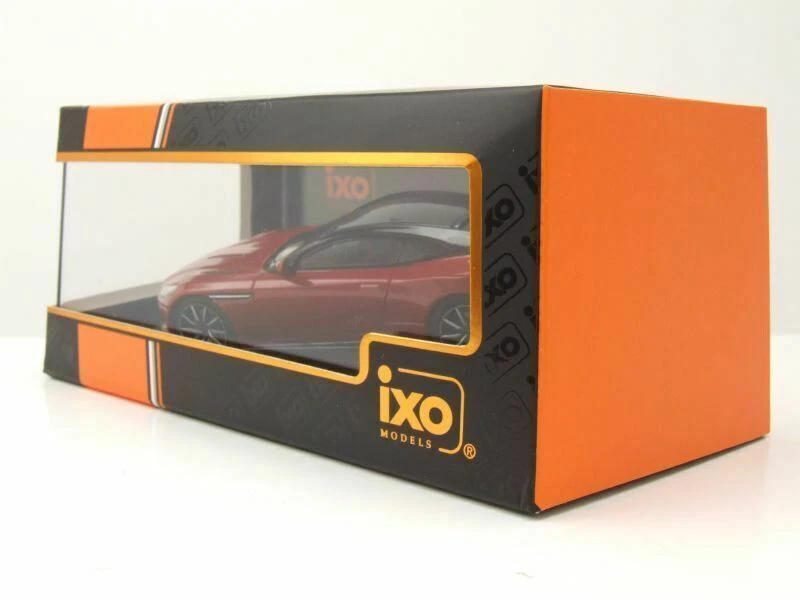 Aston Martin DB11 2016 Red IN Metallo Black Roof IXO MOC296 1:43 Die Cast - Immagine 2 di 4