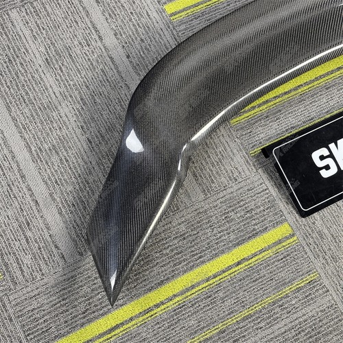 For Mercedes-Benz CLA45 W117 C117 Carbon/Gloss Black Rear Trunk Spoiler Wing - Foto 13 di 41
