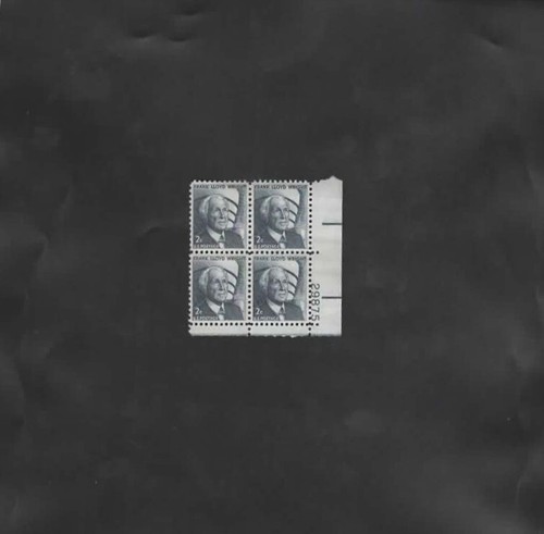 Stamps. USA. Frank Lloyd Wright. Plate Block of 4. .02 cents. Scott #1280