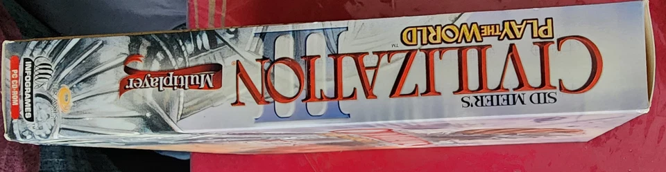 Civilization III Play the World (PCCD) New US Retail Store Big Box Edition -RARE - Image 4 of 4