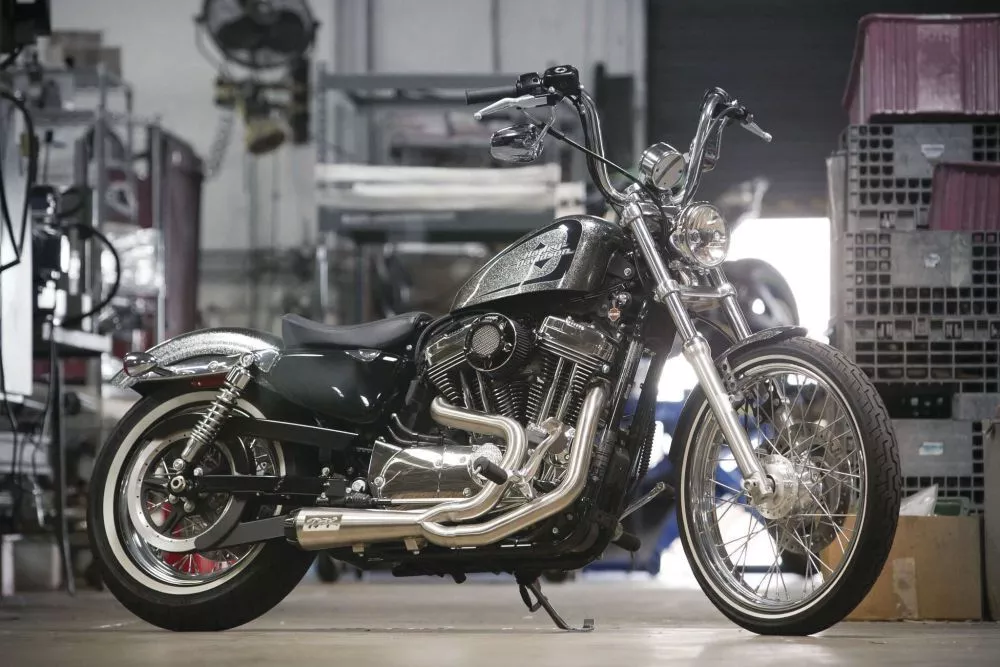 Sportster 1200 2 into 1 exhaust deals