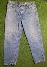 Levi  s vintage orange tab 42x32 Denim Jeans blue relaxed fit 550 straight leg