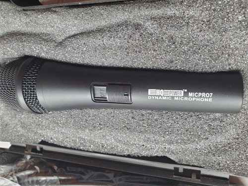 HQ POWER Dynamic Microphone Karaoke Realistic radioshack NOS Vintage - Picture 4 of 4