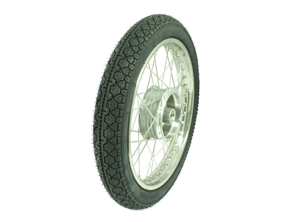 Komplettrad Heidenau K36/1 Edelstahlfelge für Simson S51 S50 KR51 Schwalbe Star - Bild 1 von 1