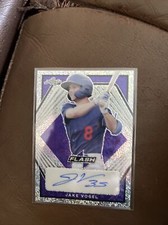 2021 LEAF FLASH JAKE VOGEL PURPLE AUTOGRAPH 17/75