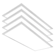 Case of 4 - 2x4 LED Flat Panel Light - 50W - 5000K - LumeGen