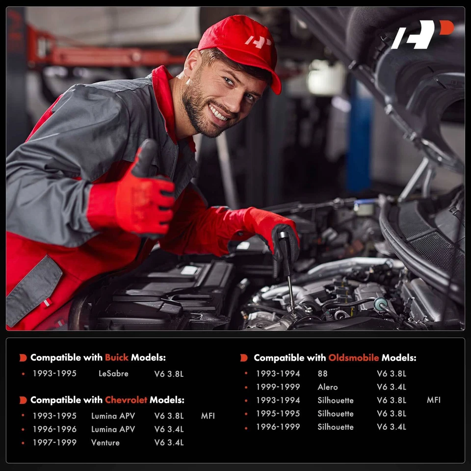 6x Inyector de combustible para Buick LeSabre Chevrolet Venture Oldsmobile Alero Pontiac Foto 3 de 4