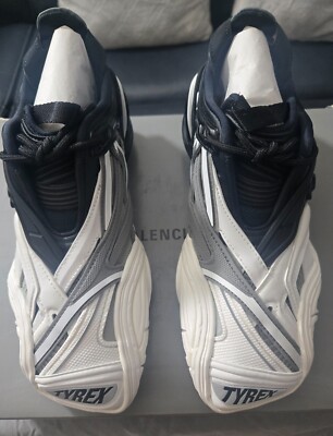 Balenciaga Tyrex Low Sneakers Black/White Size 37 (US 6.5) Women's
