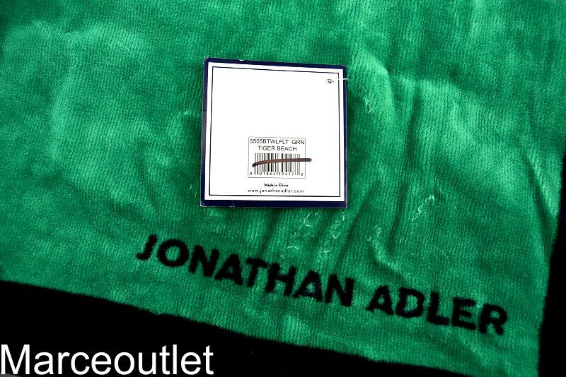 Jonathan Adler Tiger Beach 40" X 70" Towel Green / Black eBay