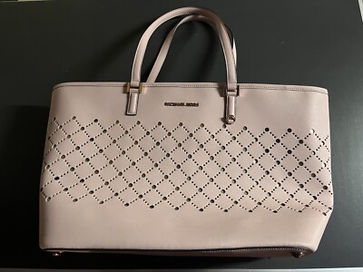 Michael Kors Damen Tasche Rosa Leder Neu 