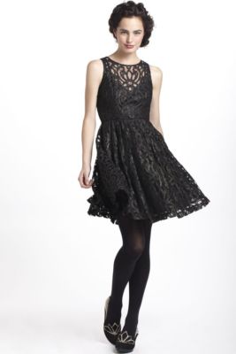 SALE ANTHROPOLOGIE TRACY REESE Lace Dress Party Formal Black SIZE US6 EUR  38 | eBay