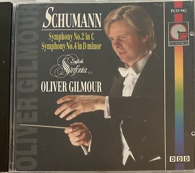 Schumann: Symphonies Nos. 2 & 4 - Gilmour/English Sinfonia (CD, IMP 1990)