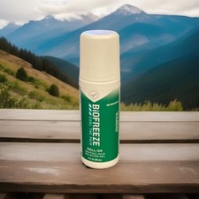 Biofreeze Roll-On Pain-Relieving Gel 3 FL OZ, Colorless Topical Pain Reliever
