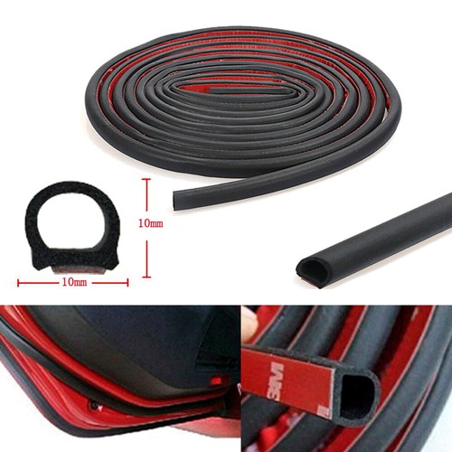 D/P/B/E-Shape Universal Car Door Rubber Weather Seal Hollow Strip - Foto 2