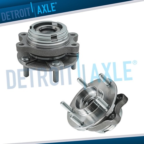 AWD Front Wheel Bearings Hubs for INFINITI FX35 FX45 FX50 G35 EX35 EX37