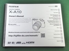 Fujifilm X-A10 Owner's Manual: 160 Pages  Protective Covers 