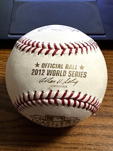 BUSTER POSEY SIGNED SIGNED AUTOGRAPHED 2012 WORLD SERIES BASEBALL