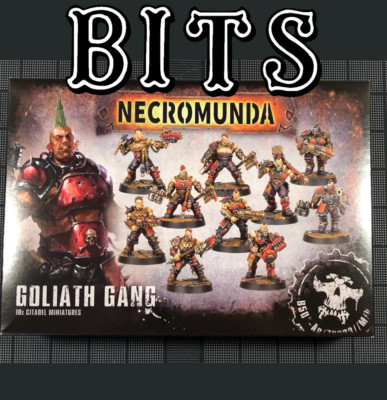 Necromunda Goliath Gang Bits Gangers Underhive Bitz Warhammer 40k  GW