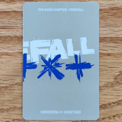 Hueningkai Official Photocard TXT The Name Chapter : Freefall