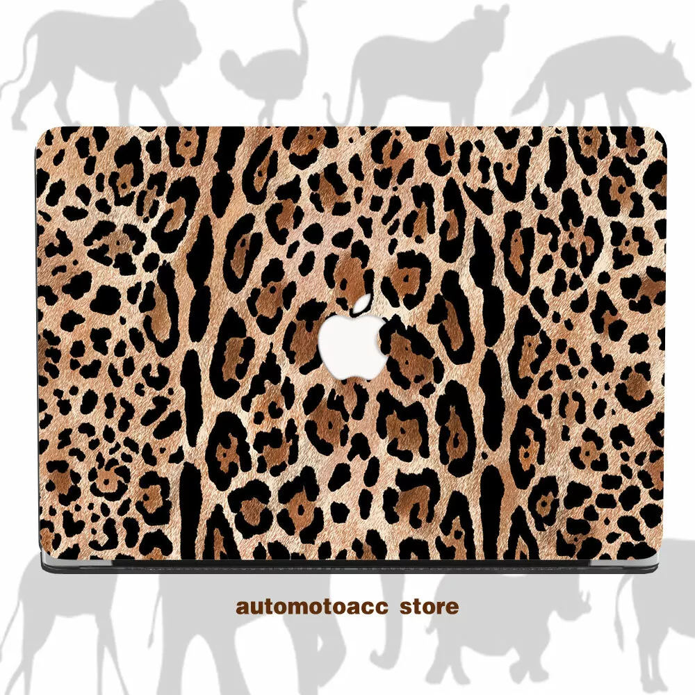 Leopard print macbook air case hot sale