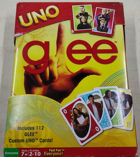 UNO Card Game Glee Version Sealed