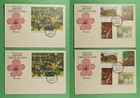 DR WHO 1991 BRITISH VIRGIN ISLANDS 4 FDC ART COMBO S/S R65200