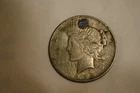 1922 PEACE SILVER DOLLAR, 90% SILVER IN GOOD WORN CIRCULATED CONDITION