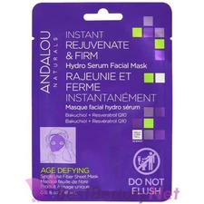 Andalou Naturals Instant Rejuvenate and Firm Hydro Serum Facial Mask 0.6oz