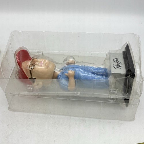 New -Signed- Repo Joe Bobblehead Figure Used Cars Salesman Advertising Gimmick - Picture 9 of 12