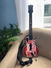 PS3 Guitar Hero Sunburst Wireless 95451.805 Red Octane controller *NO DONGLE*