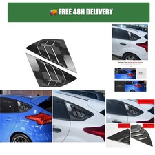 Dloveg Ford Focus St Rs Mk3 Window Louvers 2012-2018 Carbon Fiber Dloveg Ford Focus St Rs Mk3 Window Louvers 2012-2018 Carbon Fiber