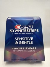 Crest 3D Whitestrips Sensitive & Gentle - 36 ...